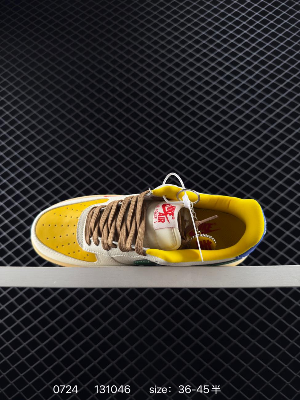 Originals overseas limited release Nike Air Force 1 07 Low UN co branded colorful splicing Air Force One low top sports shoe Shoes Sneakers