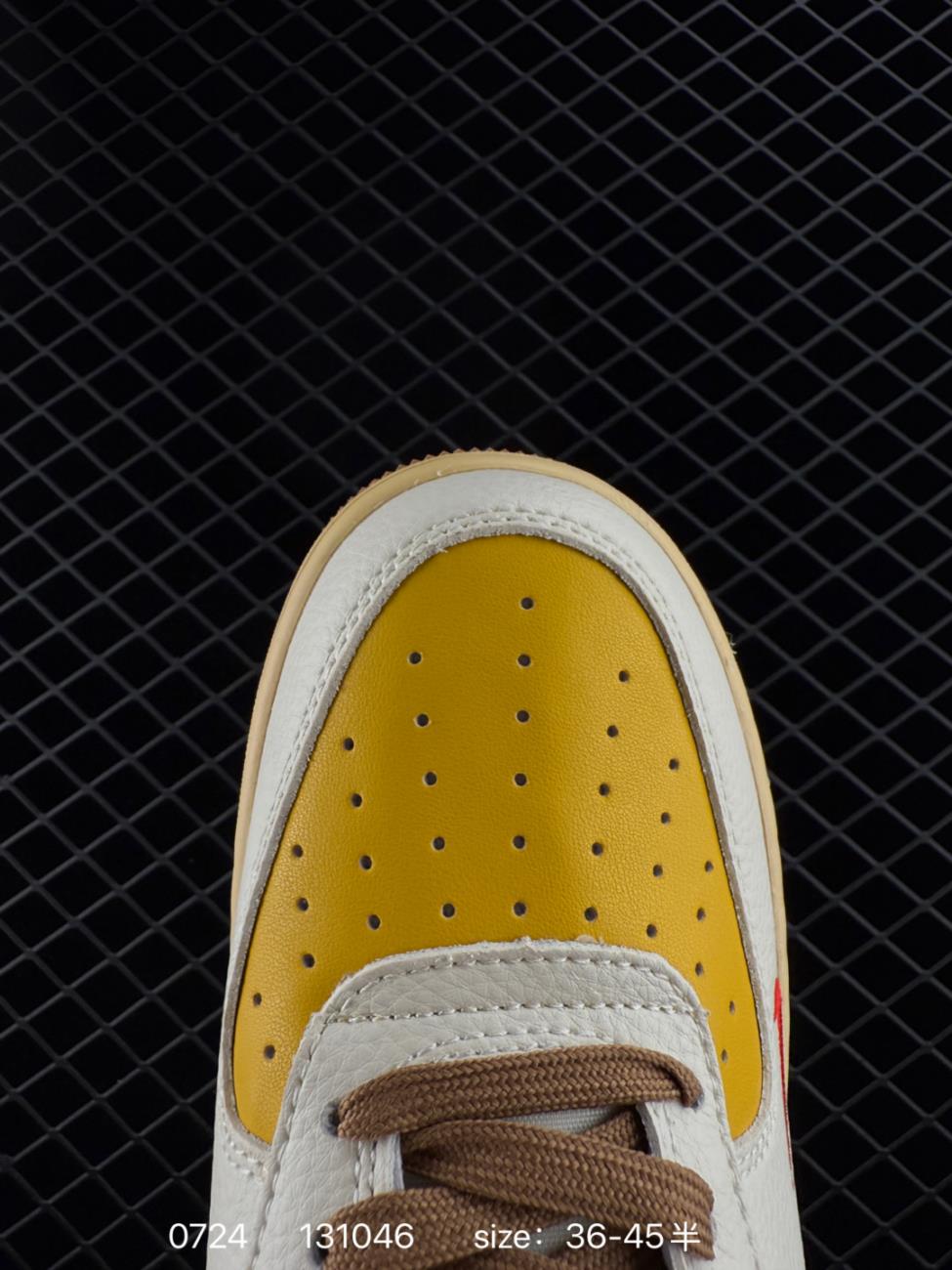 Originals overseas limited release Nike Air Force 1 07 Low UN co branded colorful splicing Air Force One low top sports shoe Shoes Sneakers