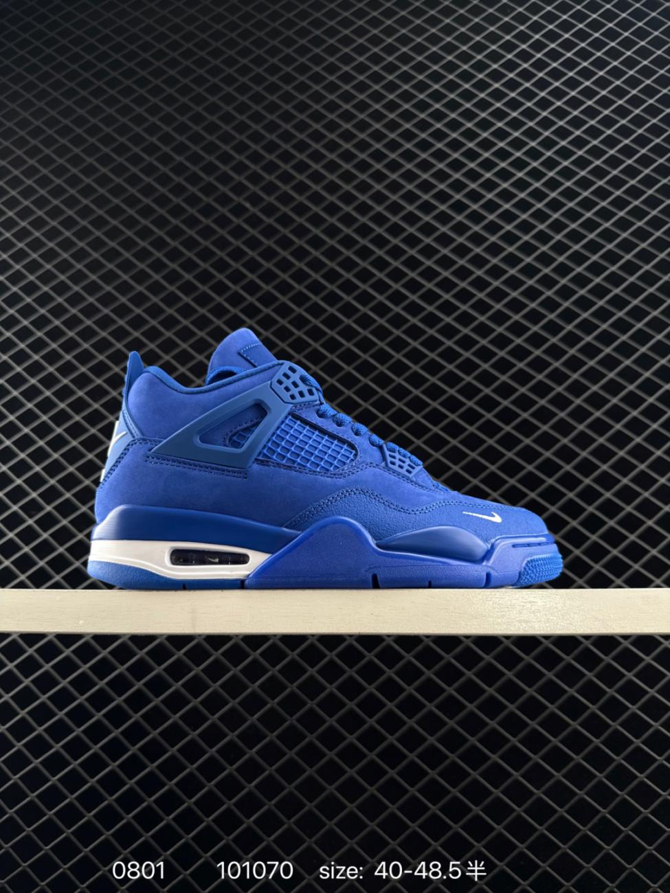 Awesome Shoes Sneakers foreign trade suede Nigel Sylvester x Air Jordan 4 OG Brick By Brick BIKE blue brick AJ4 Jordan 4th generation AJ4 Awesome Shoes Sneakers foreign trade suede Nigel Sylvester x Air Jordan 4 OG Brick By Brick BIKE blue brick AJ4 Jordan 4th generation AJ4